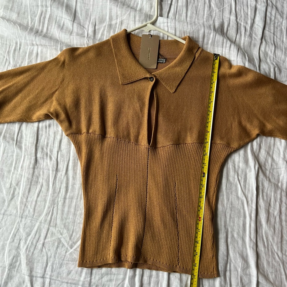 NWT Rachel Comey knit keyhole top - Picture 11 of 11